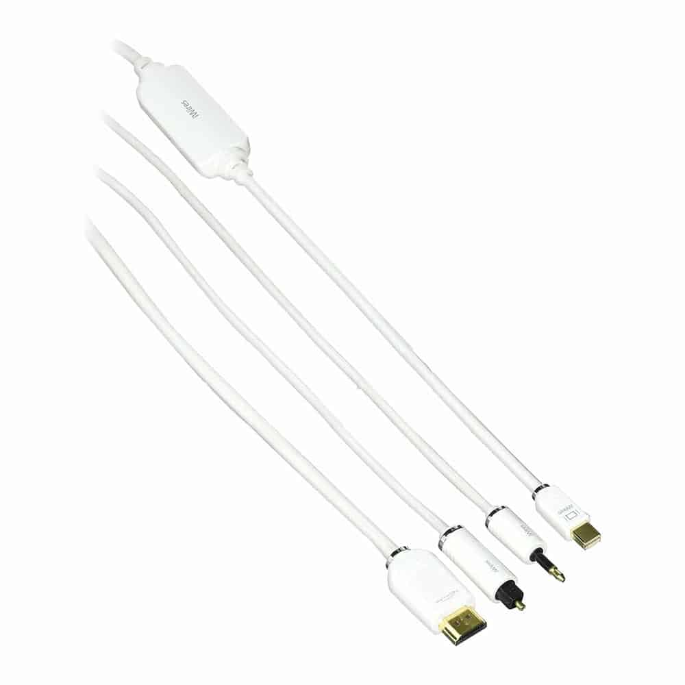 Techlink Mini DisplayPort Plug & 3.5 Optical + HDMI Plug Cables Set